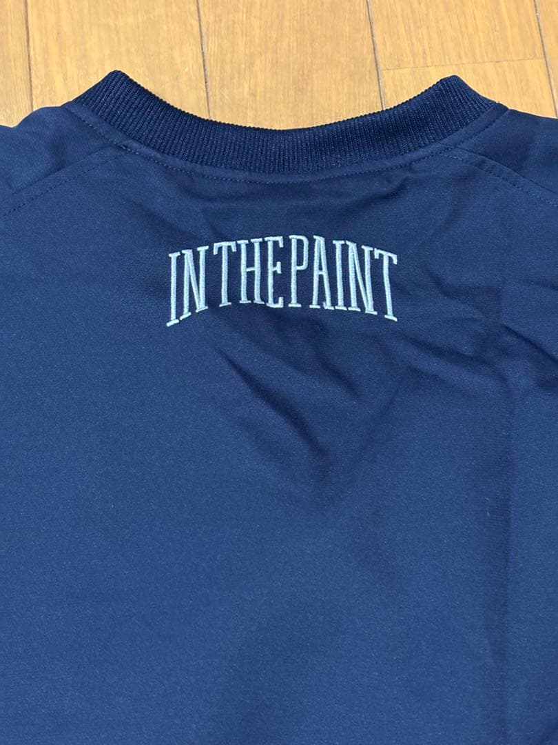 N,may  IN THE PAINT VネックJUMPER ネイビー