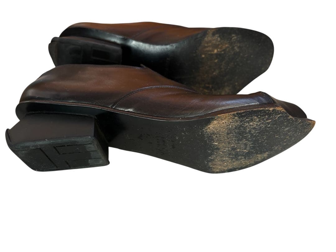 希少品 ISSEY MIYAKE 変形 レザーシューズ 革靴 イッセイミヤケ