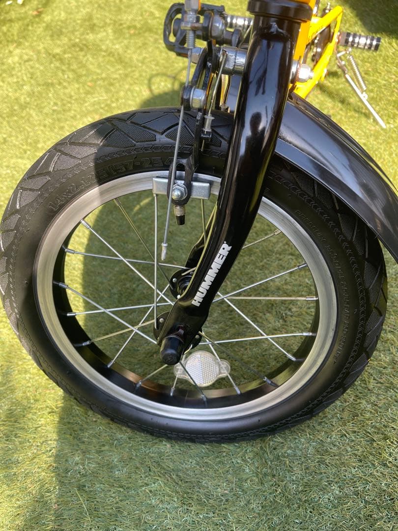 HUMMER 14inch 子供用自転車 イエロー