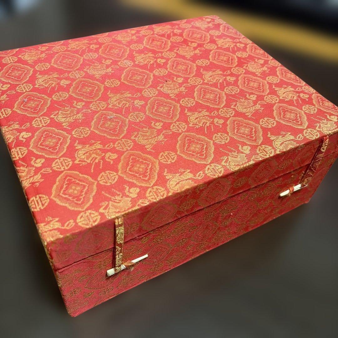 高級中国茶器セット　未使用　レトロ　骨董品