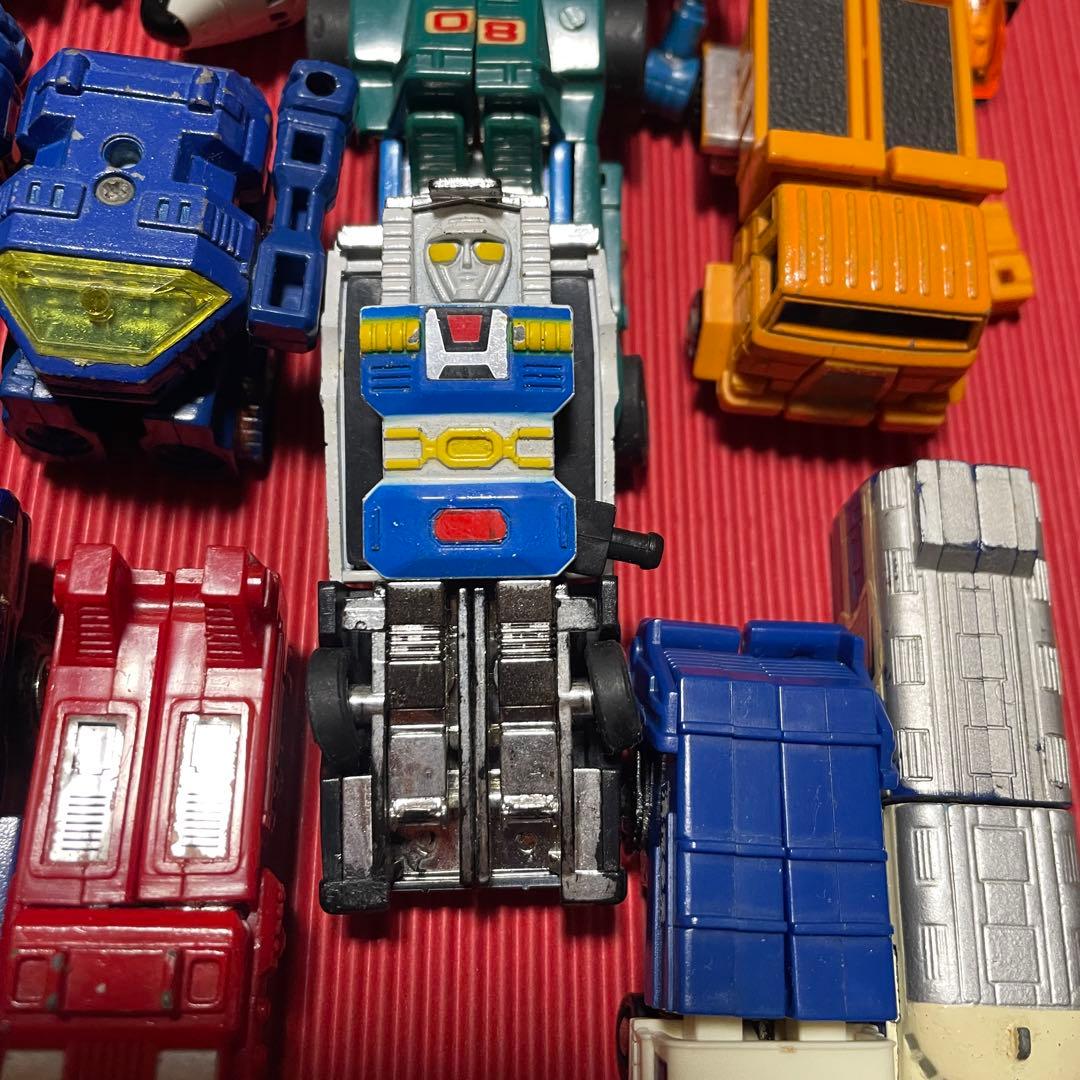 ナ*ナ様 マシンロボ❤️まとめ売り22台セット　当時物　レア　箱あり　ジャンク品