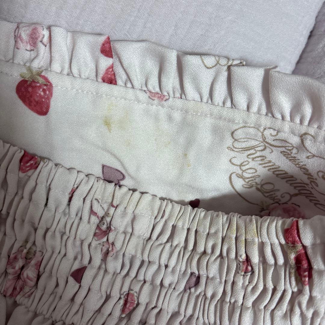 アフタヌーンティー柄 セットアップ リズリサ ピンク