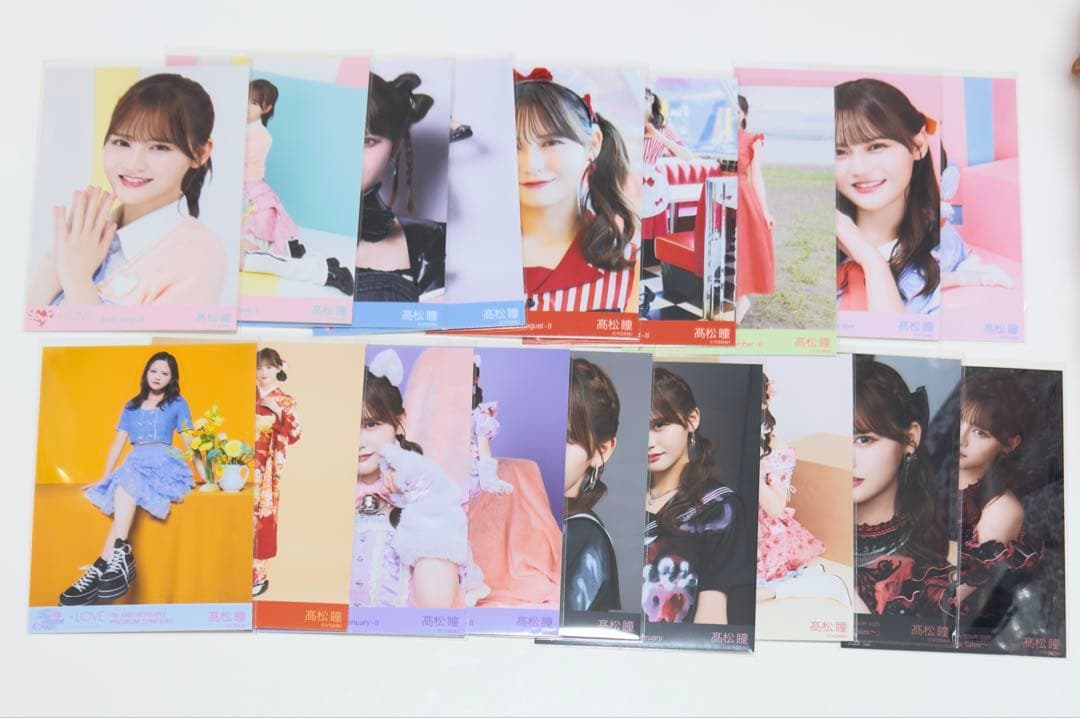 髙松瞳 生写真 まとめ売り イコラブ