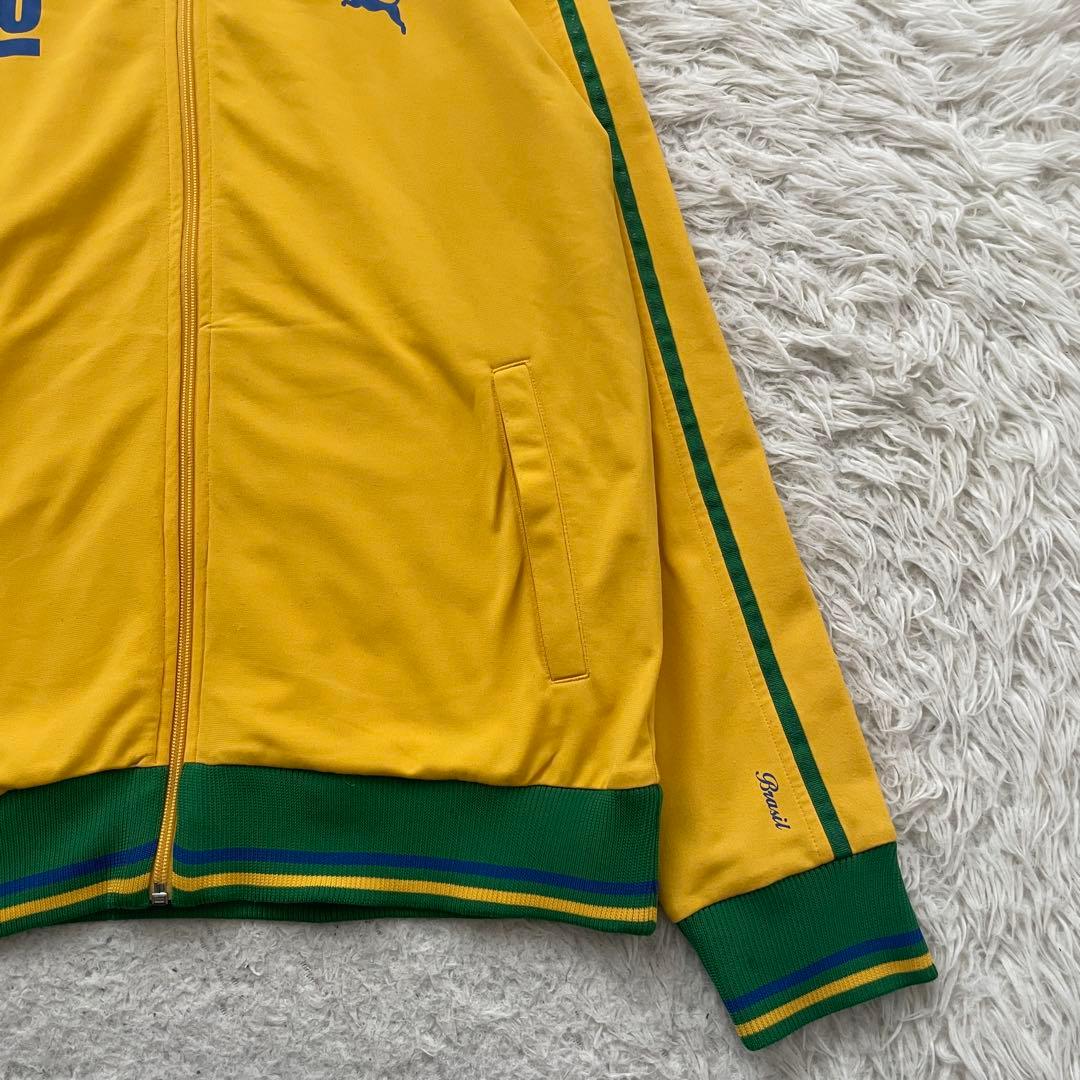 PUMA ハイネック　サッカー　ブラジル代表　トラック　ジャケット　ジャージ