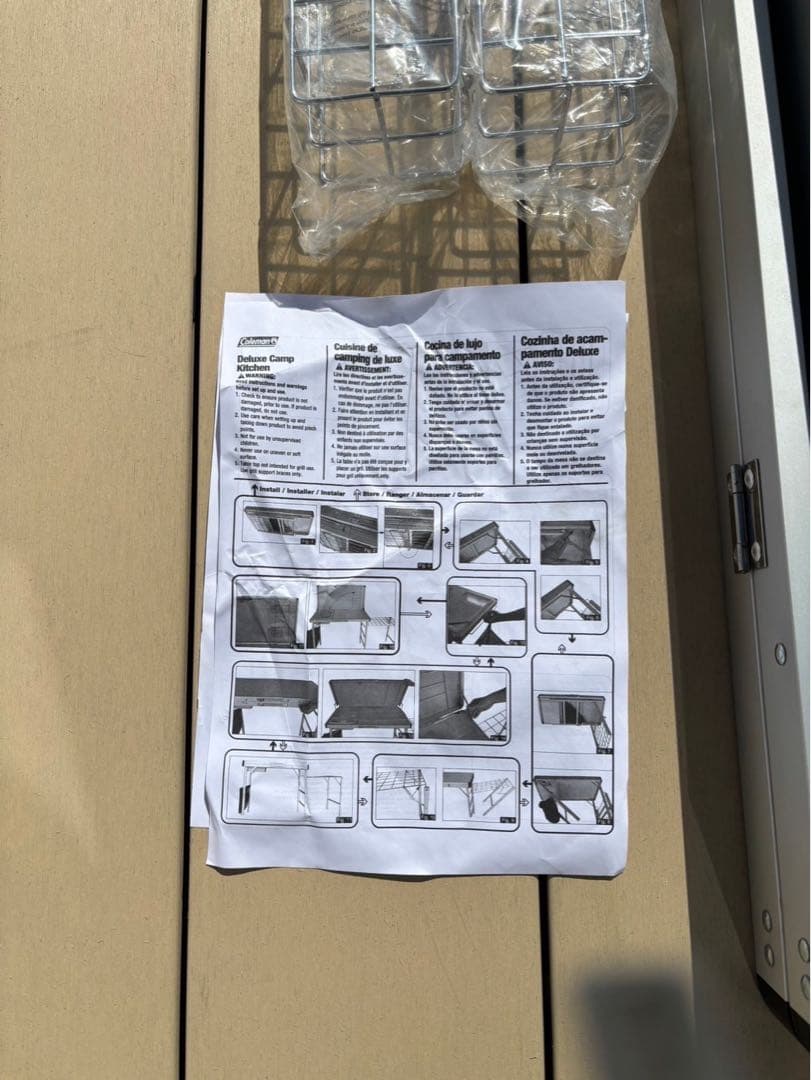 Coleman PACK-AWAY テーブルセット