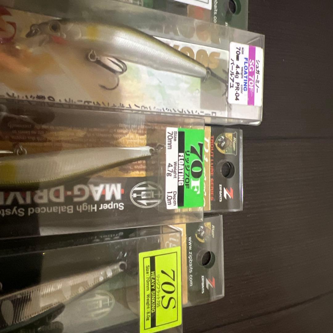 バスデイ　ジップベイツ　他　ルアー 10個　まとめ売り　週末値下げ