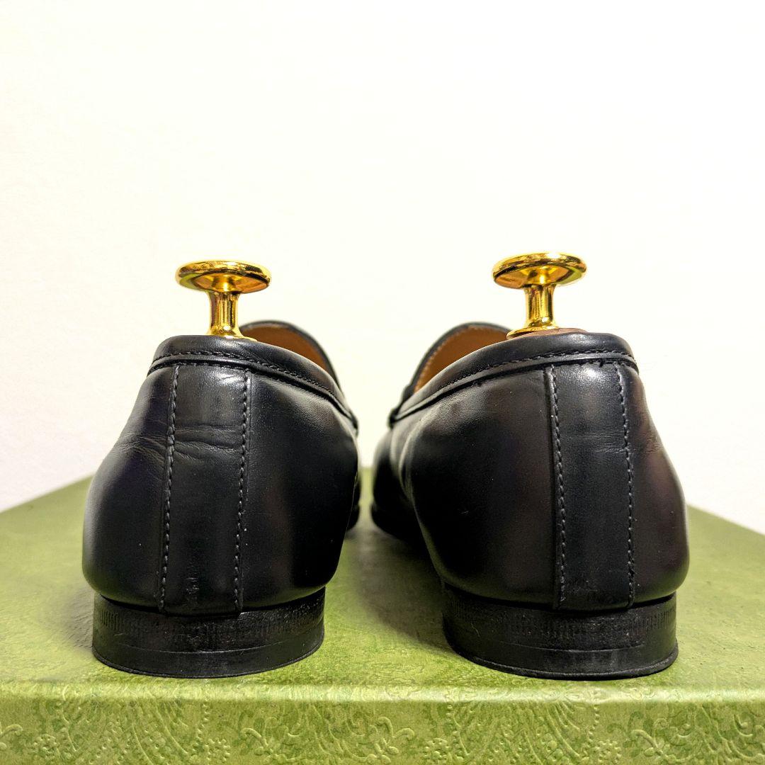 GUCCI　ホースビットローファー　ヨルダーン　黒　36　1/2