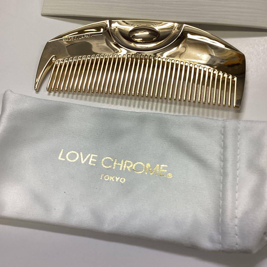 P LOVE CHROME ゴールドコーム