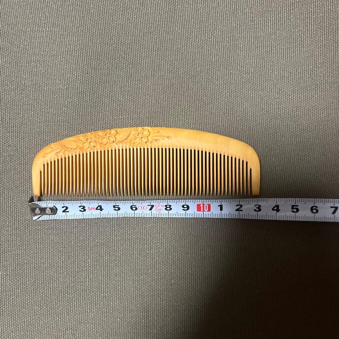 美品　【辻忠商店】　つげ櫛