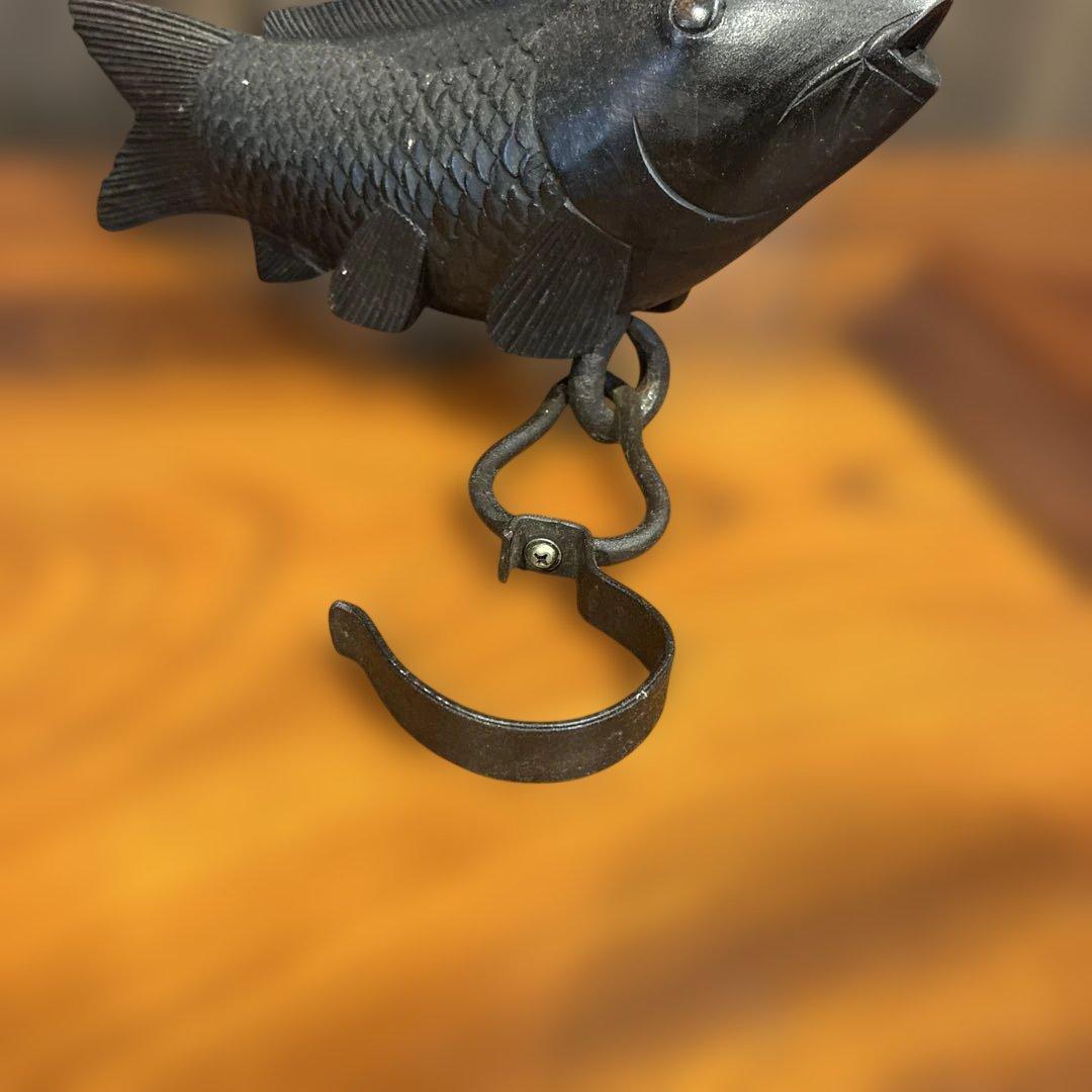 昭和レトロ　囲炉裏　テーブル　自在鉤セット