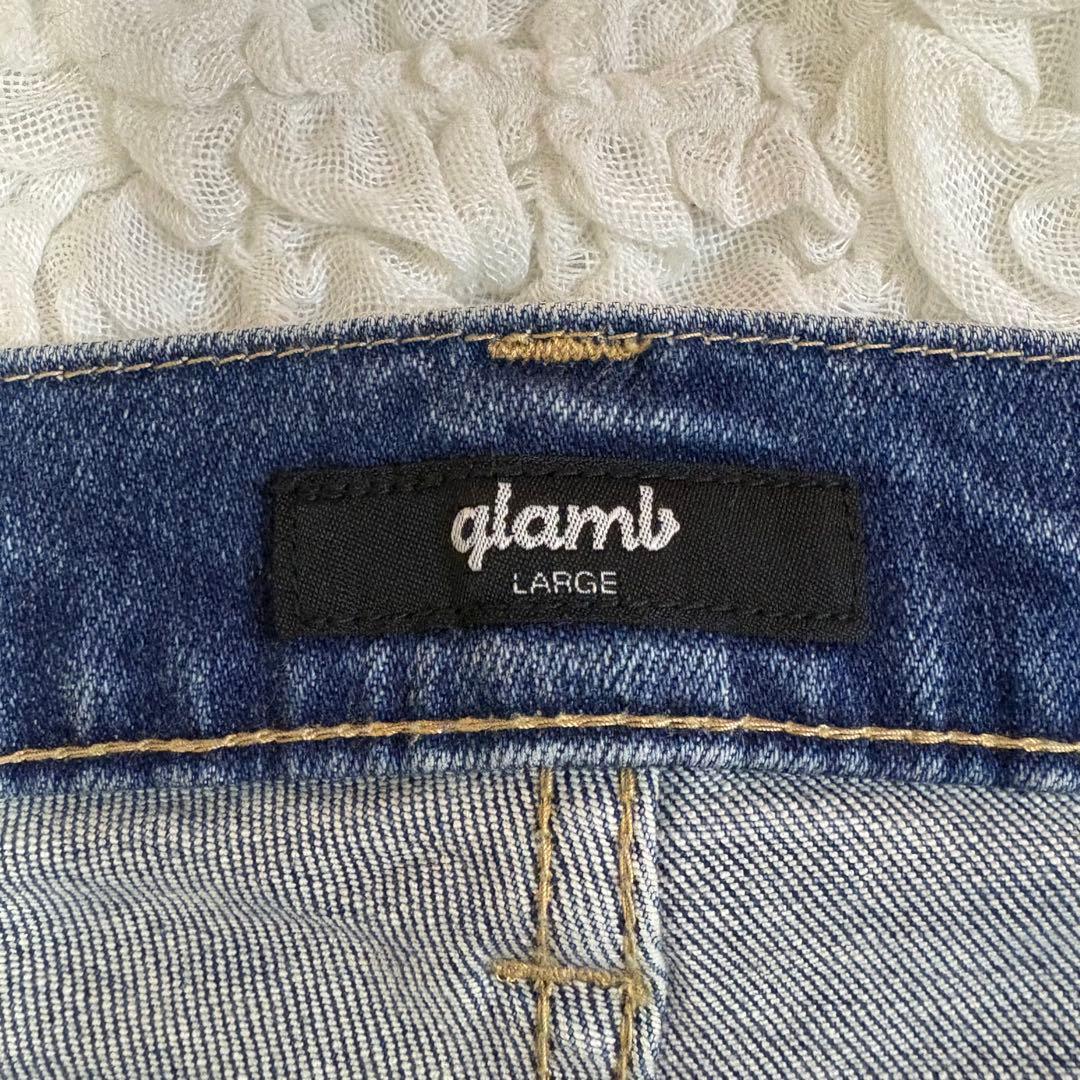 glamb グラム アンノウンアンプラグド デニム メンズL 美品