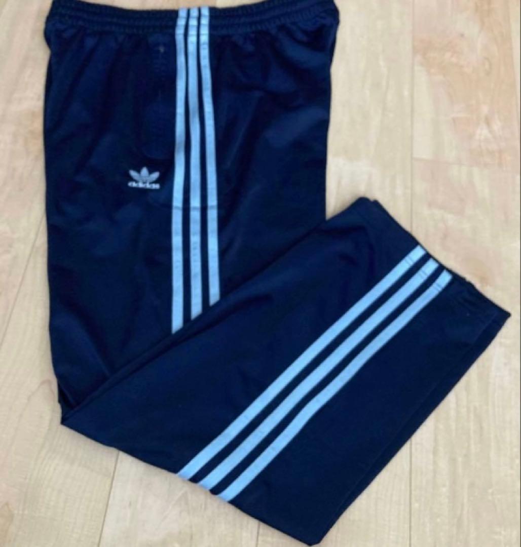 新品未使用タグ付きy2k常田大希adidasジャージトラックパンツネイビー×ブル