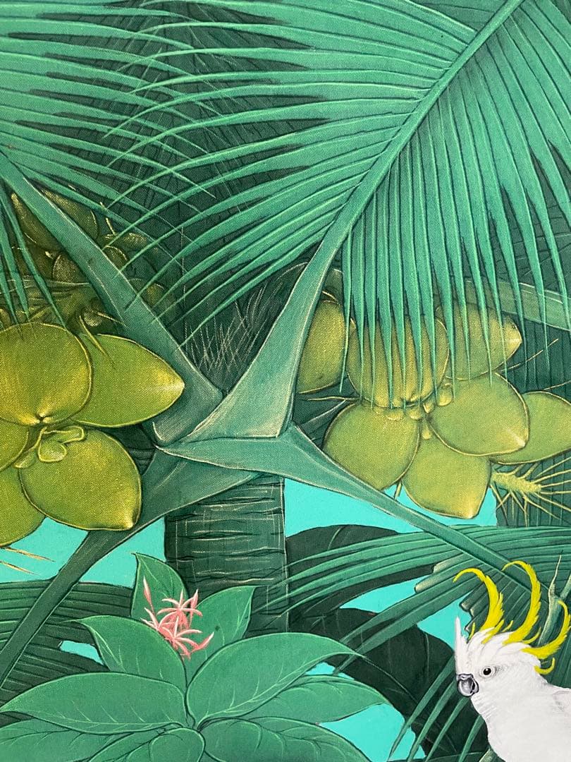 #バリ島#ウブドゥ#絵画#鳥#アート#インテリア#癒し