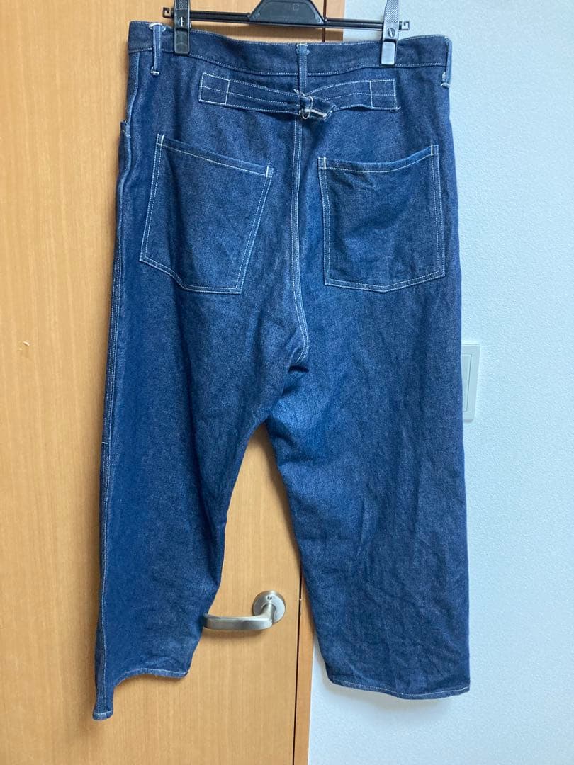 ハ*介様 MAATEE&SONS 強撚セルビッチ DENIM WORK TROU