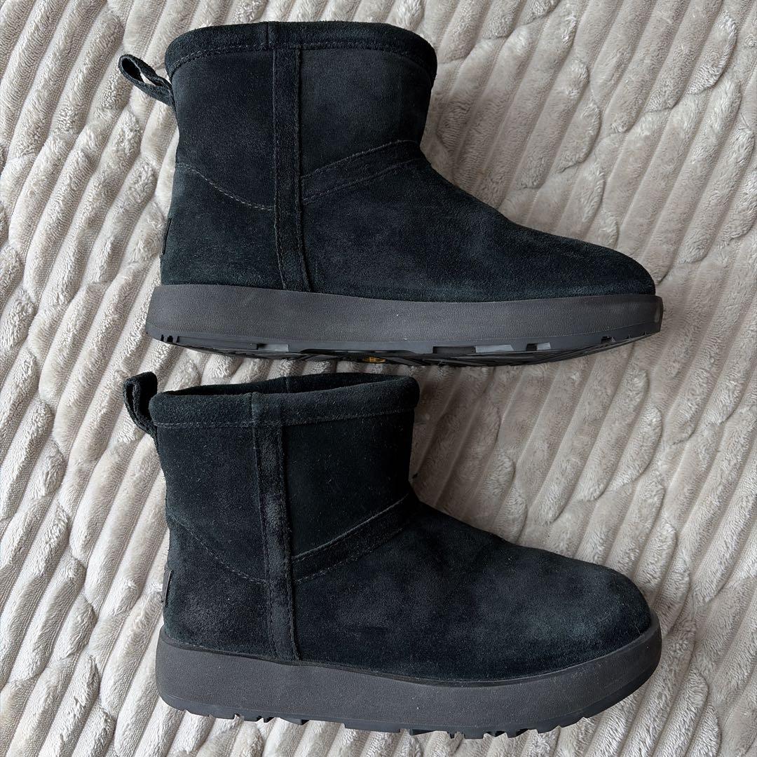 UGG アグ クラシック ミニ ウォータープルーフ 23cm ブーツ ブラック