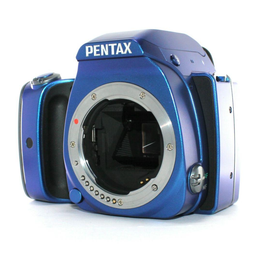 PENTAX K-S1 デジタル一眼レフカメラ ブルー iPhone転送セット