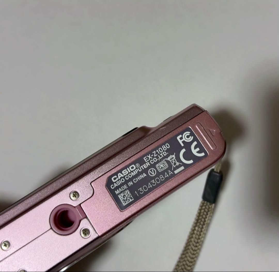 CASIO EXILIM EX-Z1080／デジタルカメラ ピンク 平成レトロ