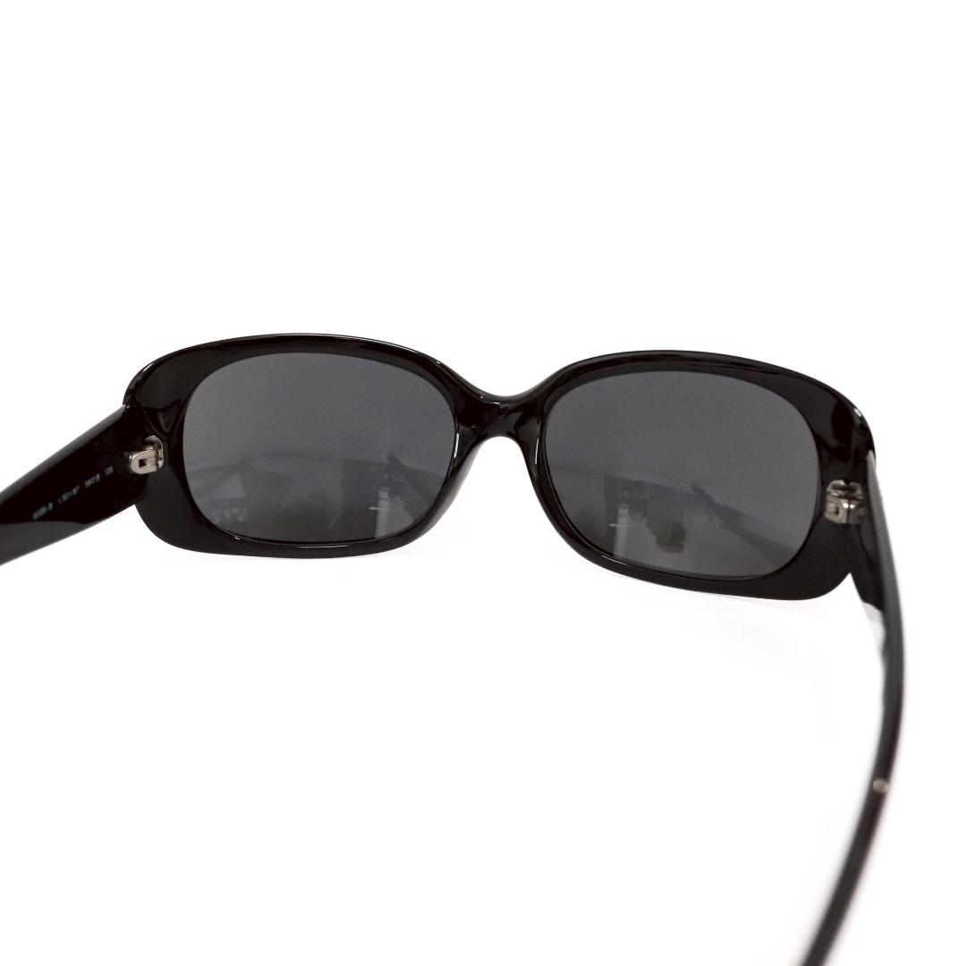 美品 CHANEL ラインストーンサングラス 黒 6026-B d09