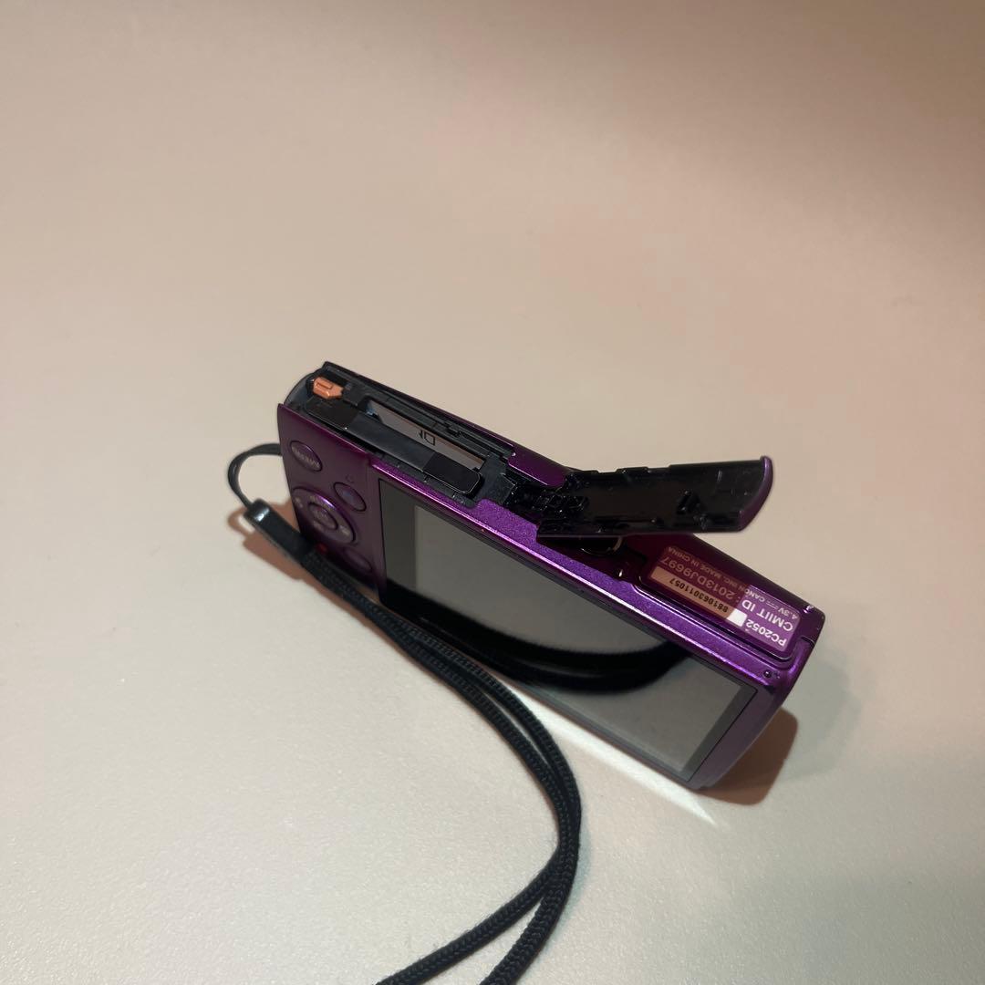 Canon IXY630デジタルカメラ（紫）