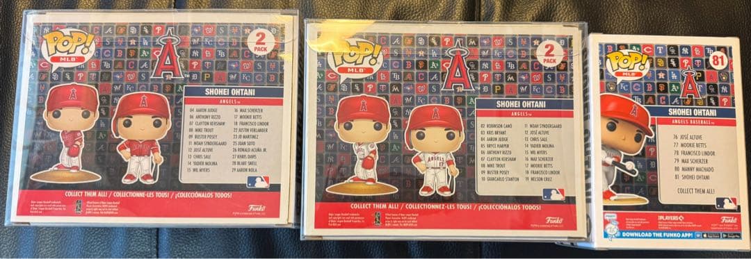 大谷翔平　Funko pop ファンコ pop ・エンゼルス時代3点セット