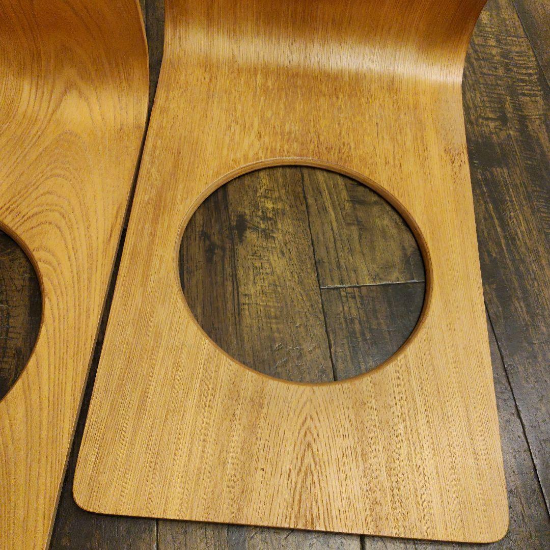 天童木工 座椅子 2脚セット TENDO 曲木 伝統工芸 木製