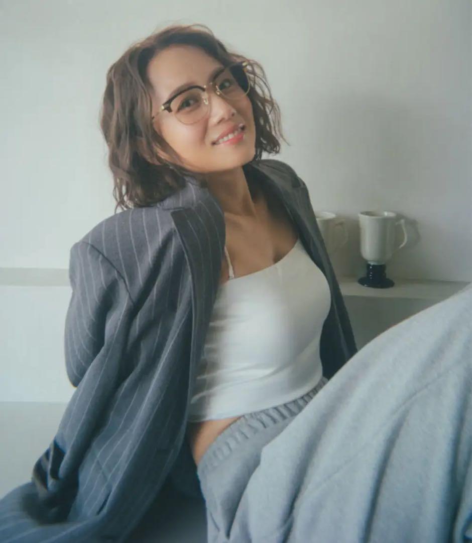 【週末限定値下げ】Zoff AOI IHARAクリアサングラス サーモント