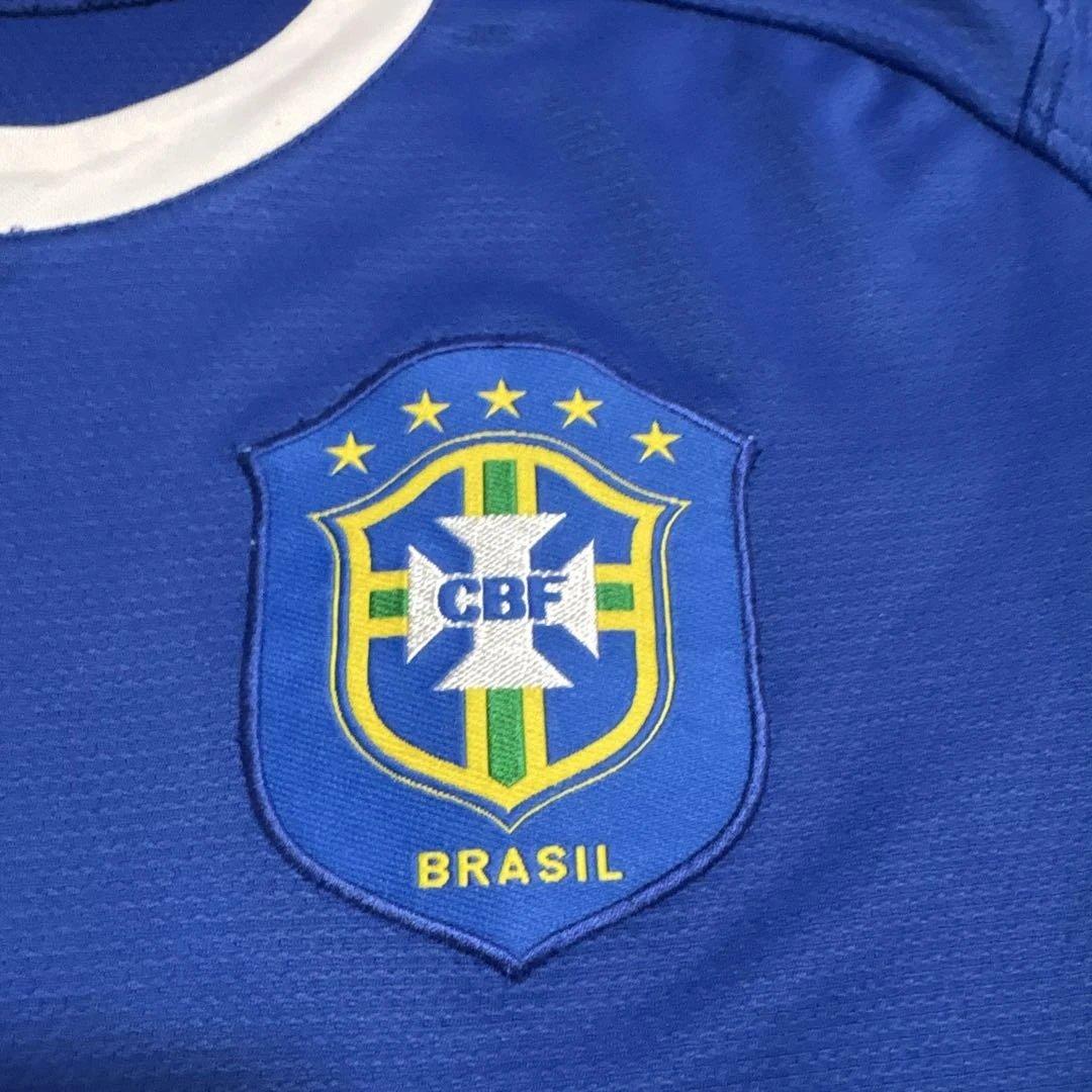 レア00s NIKEブラジル代表　アウェイユニフォーム ロナウジーニョ　Mサイズ