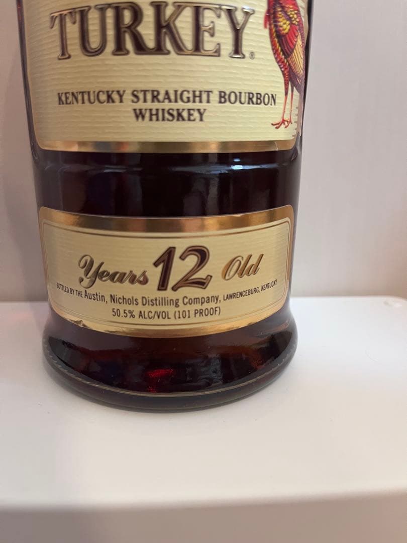 WILD TURKEY（ワイルドターキー）12年【希少・旧ボトル】