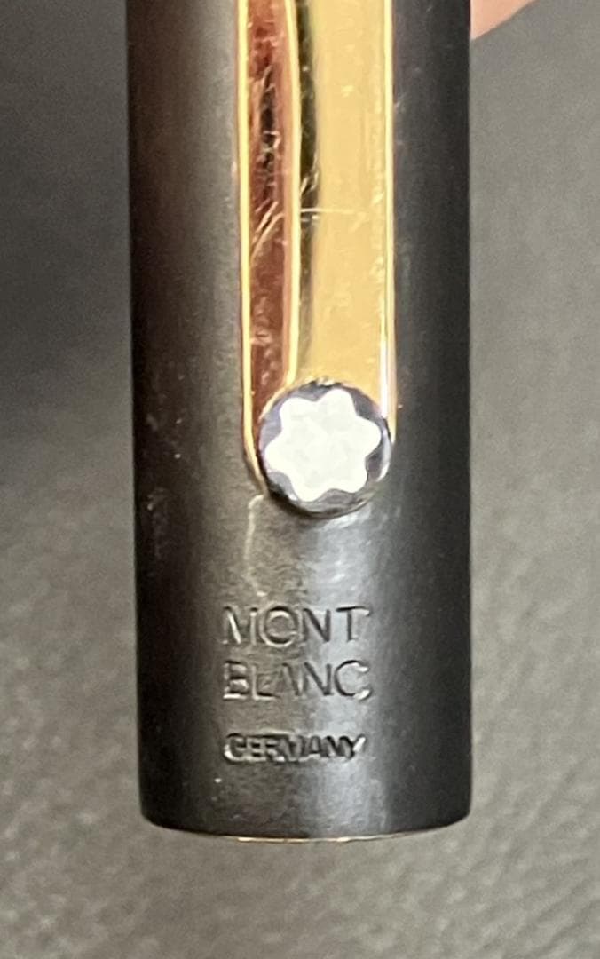 【極美品】Mont Blanc/モンブラン/万年筆/スリムライン