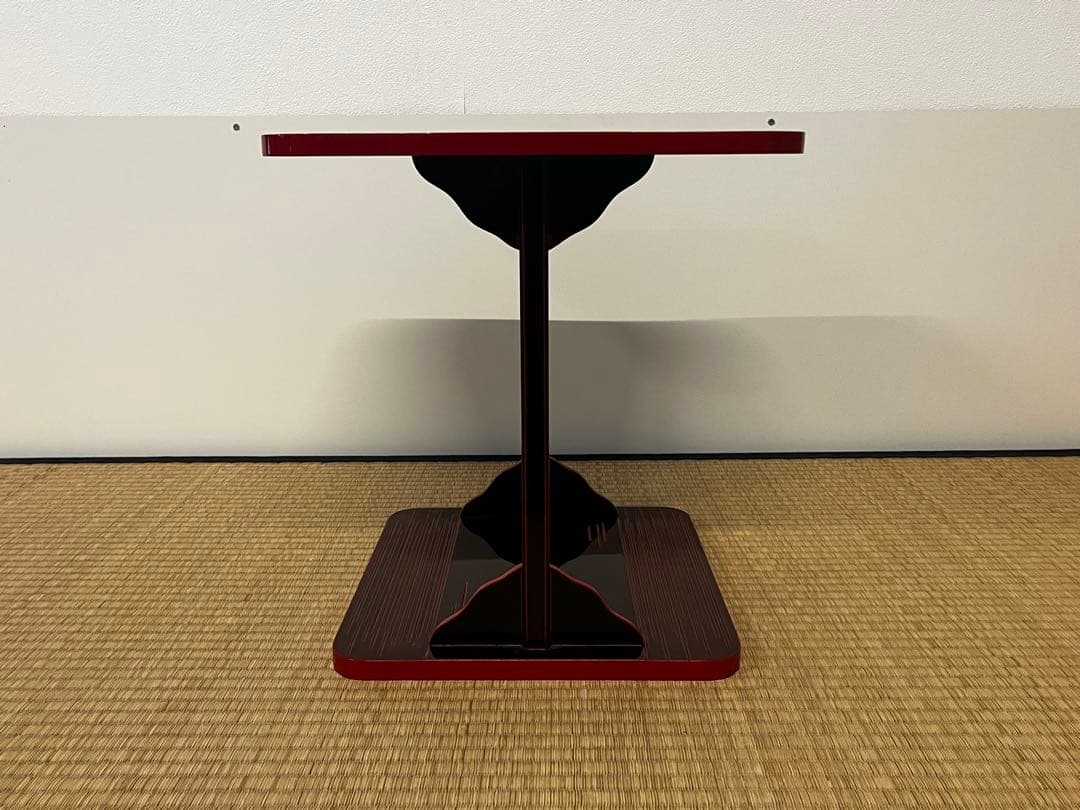 塗師 目白宗芳 小四方棚 輪島塗 組立棚 木製 茶棚 棚物 茶道具 共箱