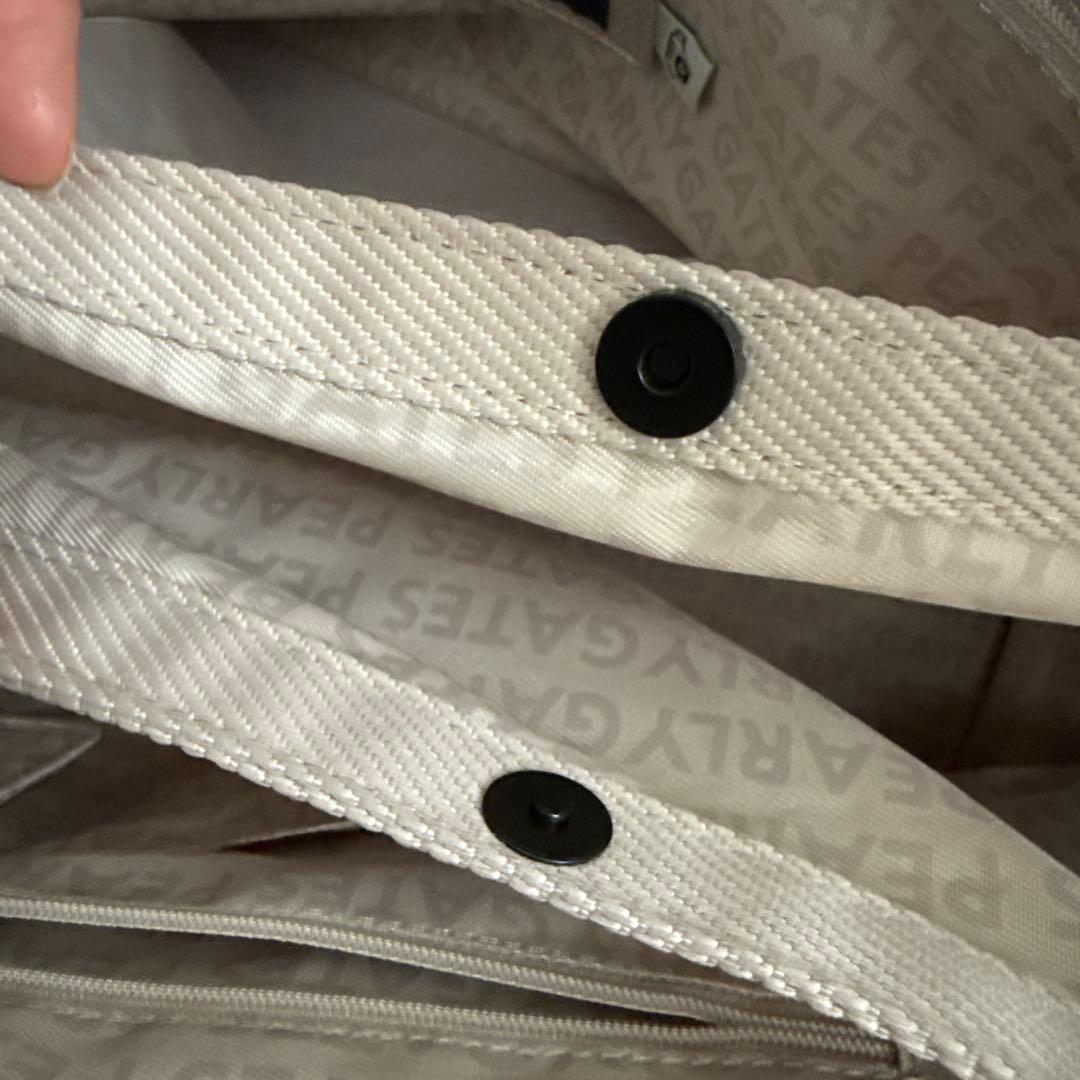 PEARLY GATES メッシュトートバッグ ベージュ