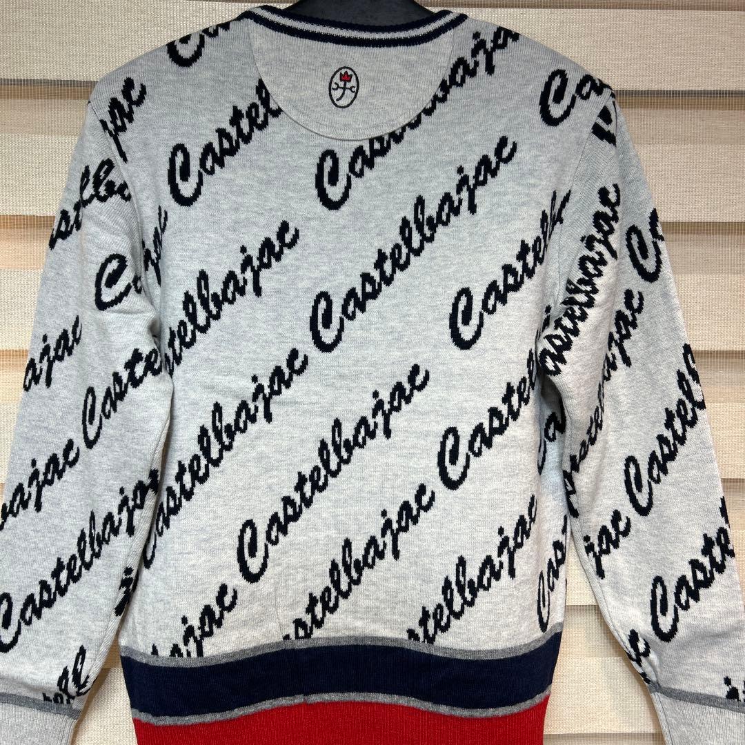 カステルバジャック ニットセーター　48/L 新品　未使用　タグ付き