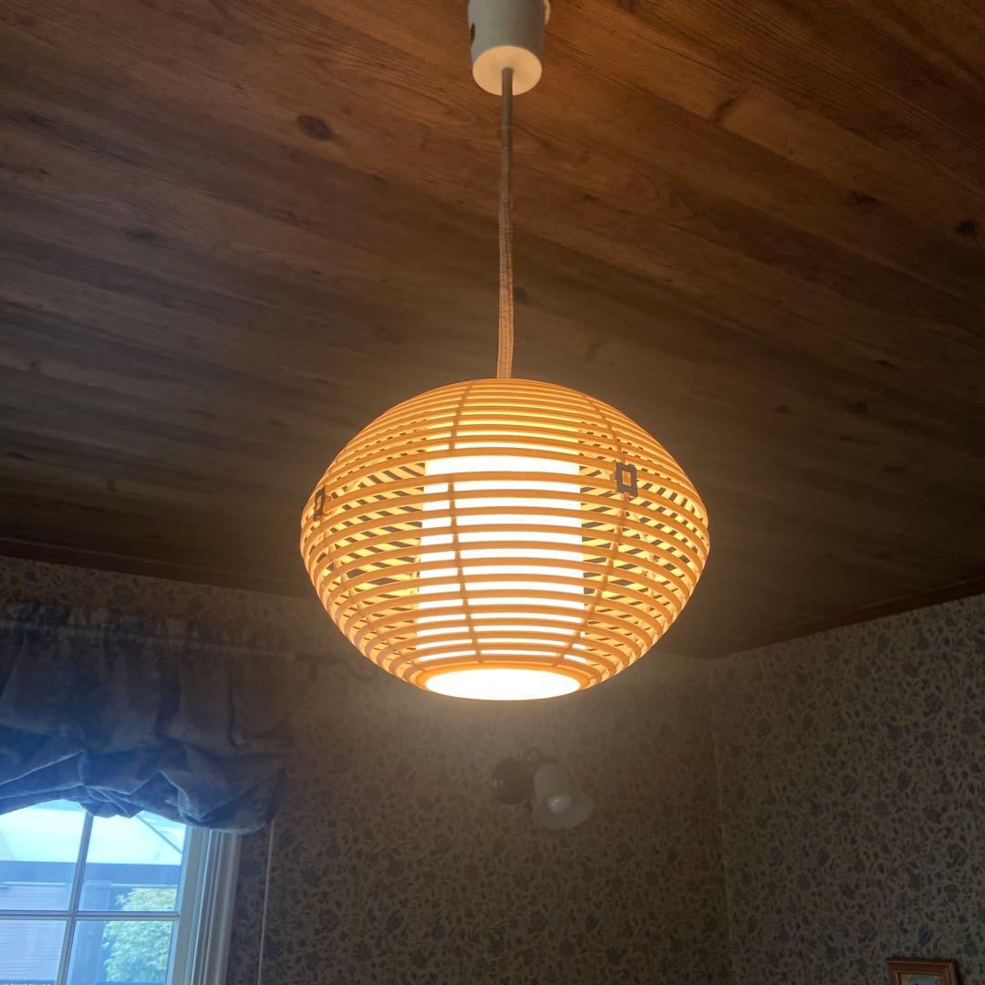 ビンテージ　ペンダントライト　70′s スペースエイジ　昭和レトロ