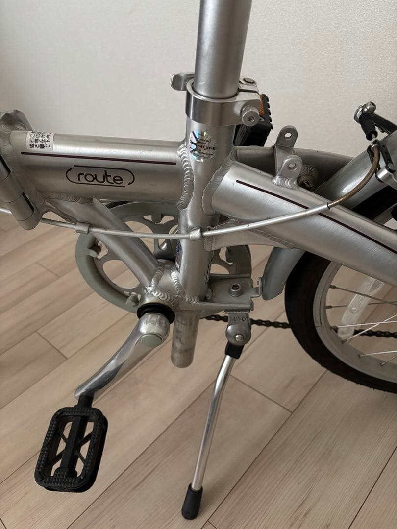 DAHON Route 折りたたみ自転車 シルバー（20インチ）
