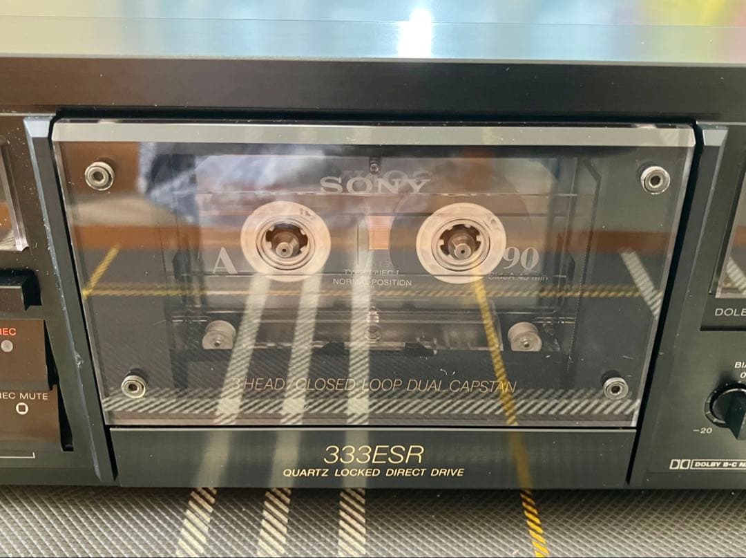SONY TC-K333ESR カセットデッキ