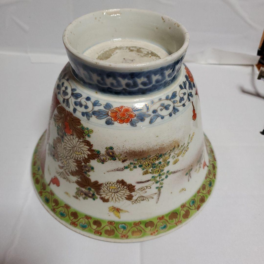 伊万里色絵深鉢