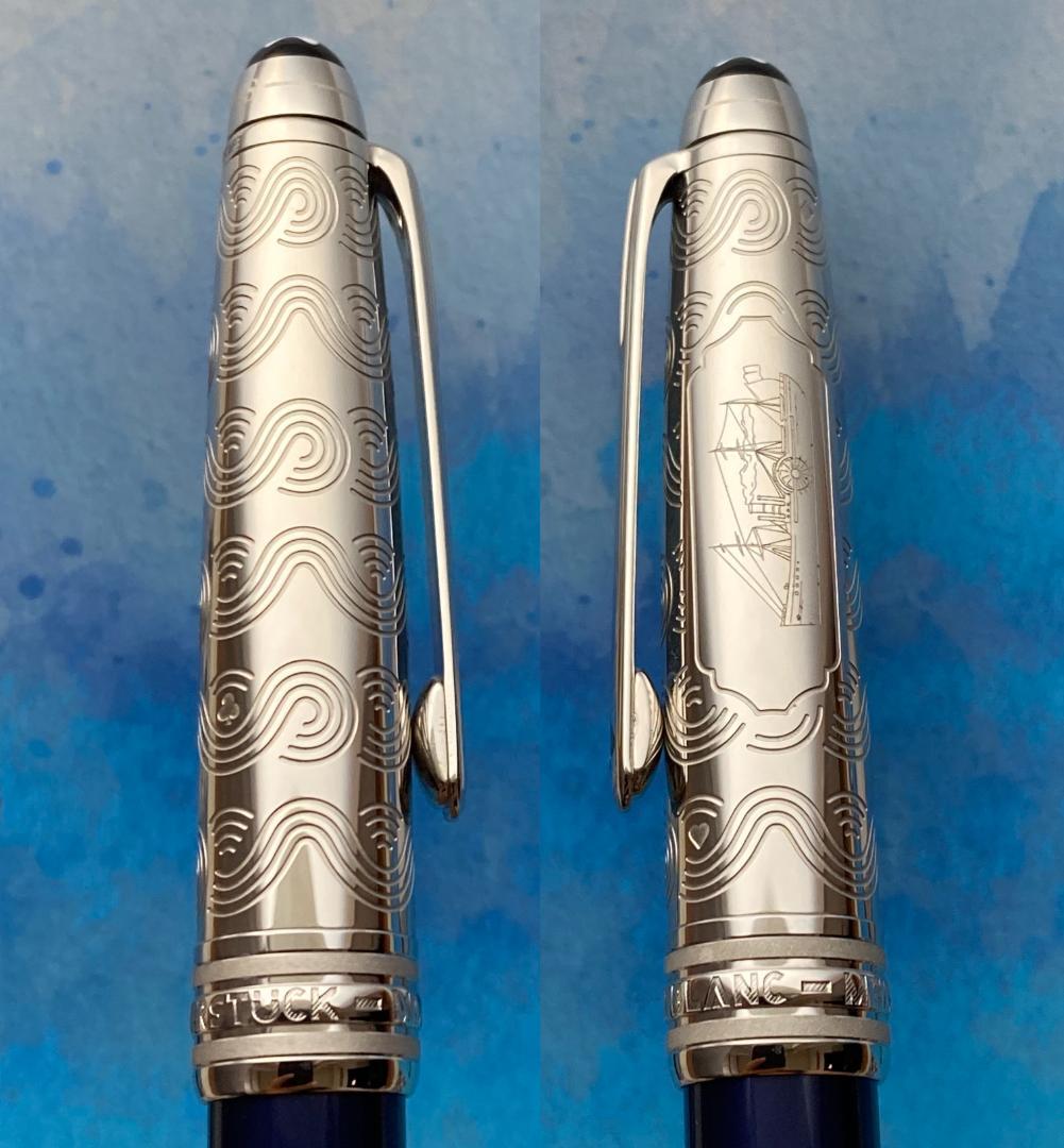 超美品 モンブラン アラウンド ザワールド ソリテール ドゥエ ローラーボール