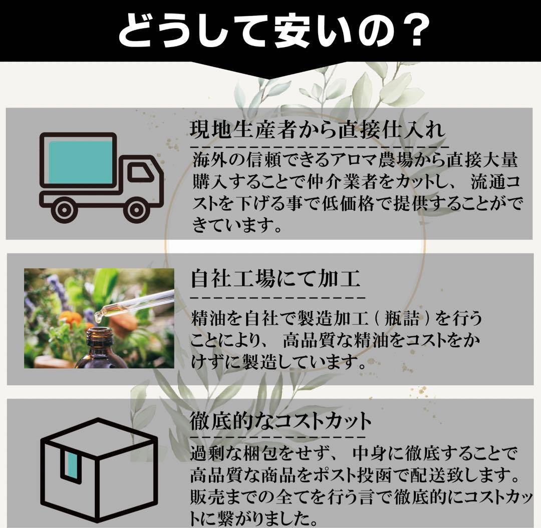 【オイル増量中　100ml】(送料無料)アロモア本体＋ローズゼラニウムブレンド