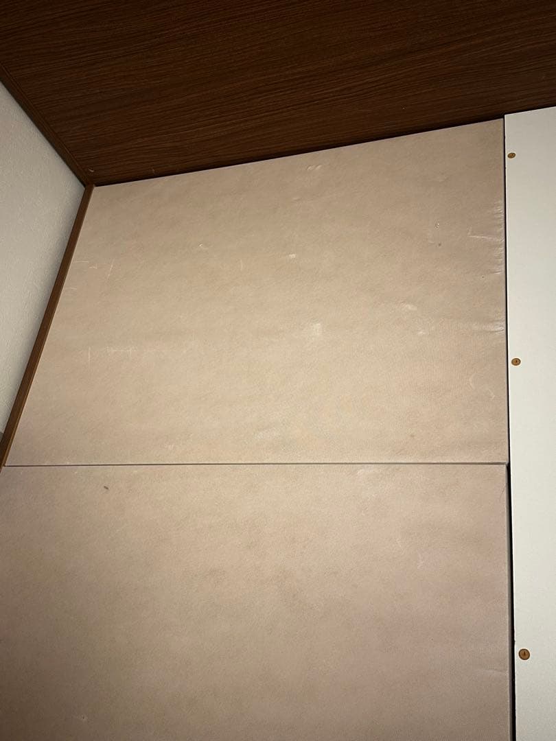 ブラウン ダブルベッド 引き出し付き　ニトリ　送料込