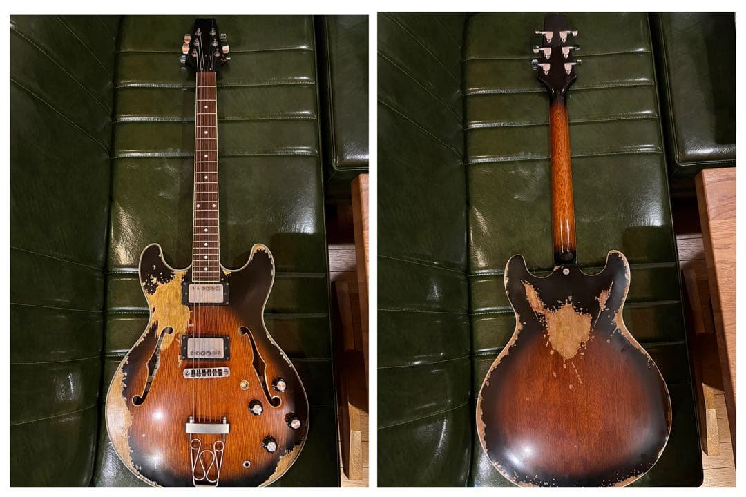 ハードレリック&エイジド90sセミアコースティック