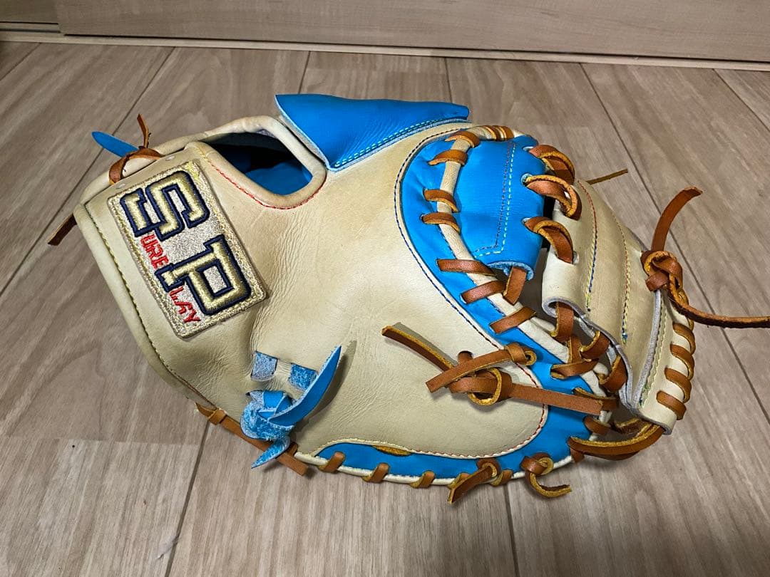 【型付け済み】シュアプレイ一般軟式キャッチャーミット
