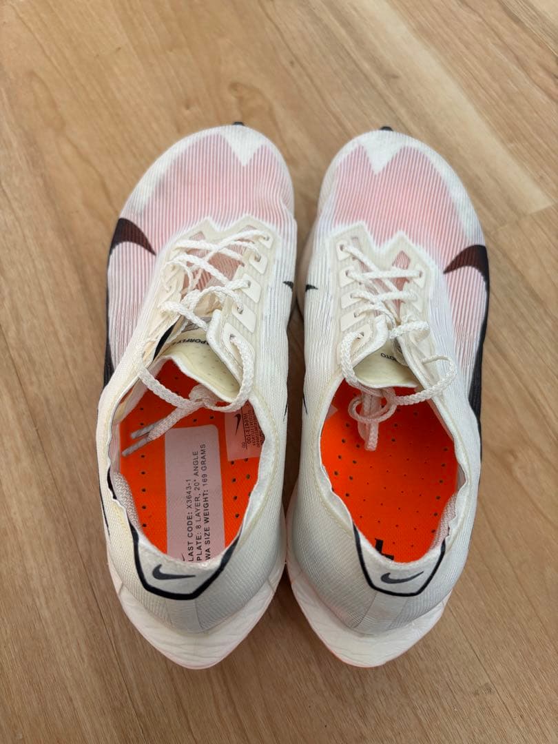 スパイク・シューズ Nike ZoomX Vaporfly 4% Flyknit 27cm