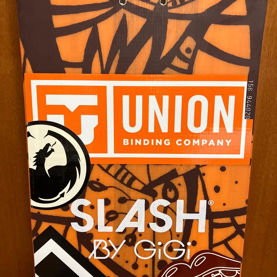 43 SLASH スラッシュ　gigiruf ギギラフ　スノーボード 156