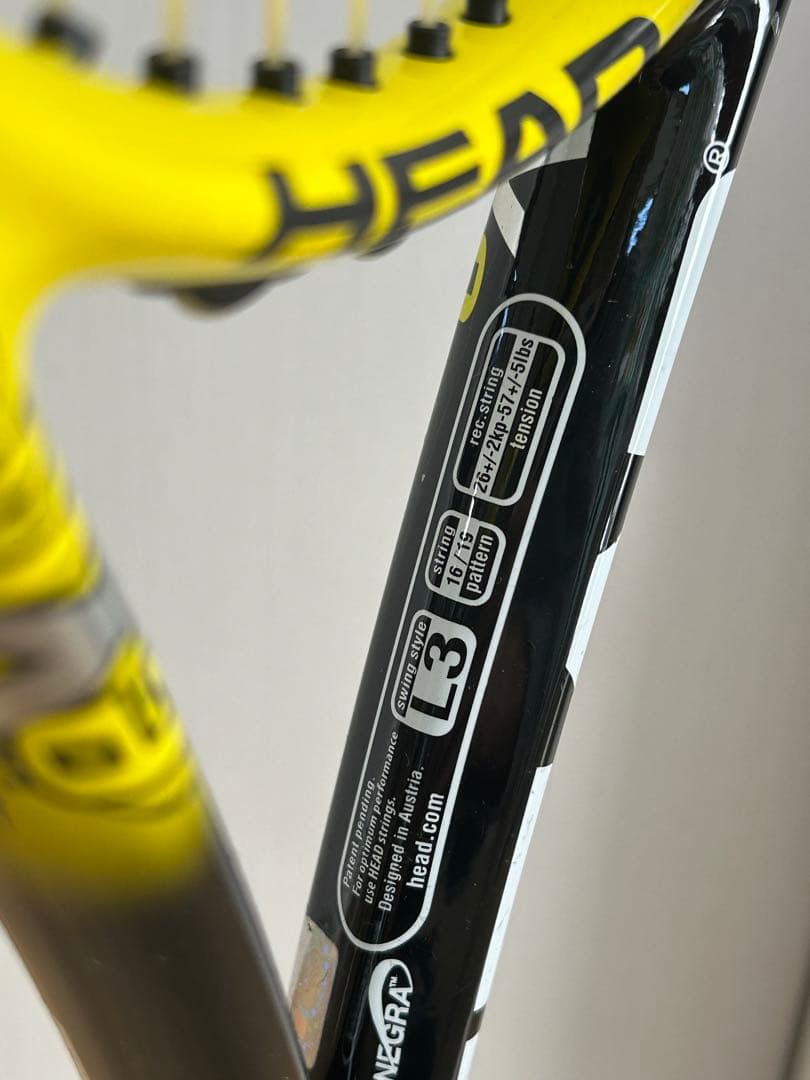 HEAD extreme MP You TEK 硬式テニスラケット 【カバー付】