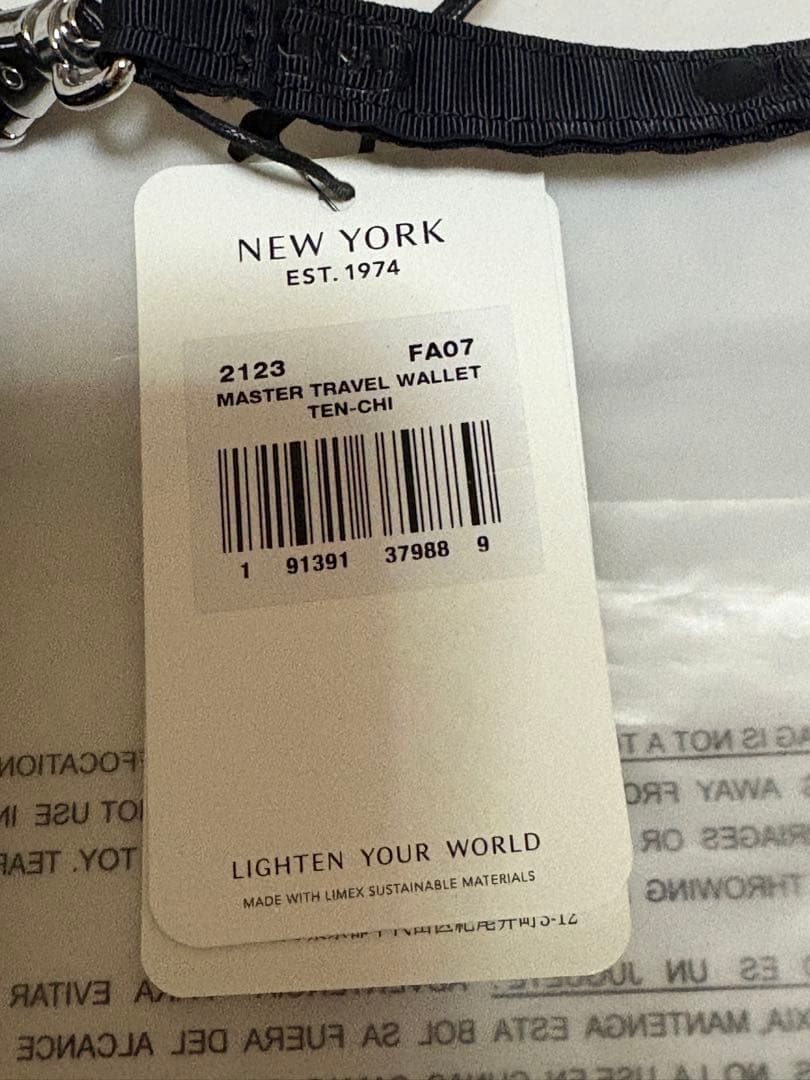 タグ付新品未使用　レスポートサック　ひとりっぷ　マスタートラベルウォレットテンチ