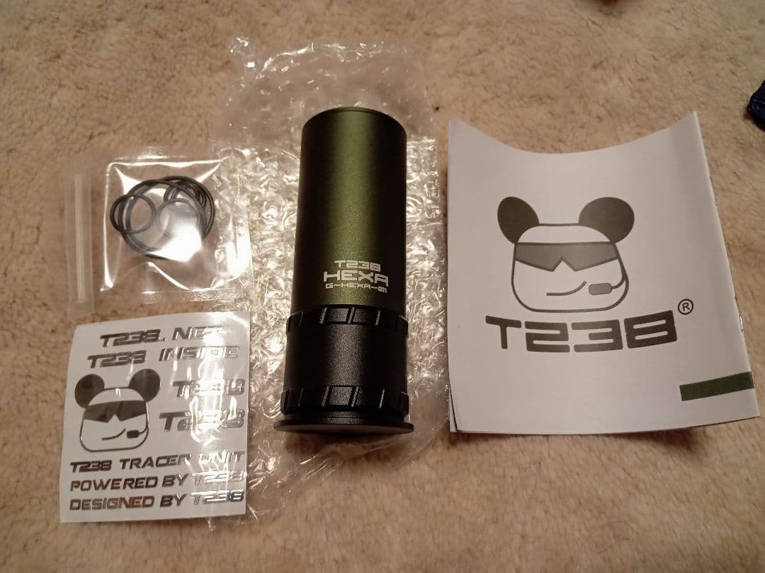 T238　HEXA G-HEXA-01　マズルフラッシュ　トレーサー　モスカート