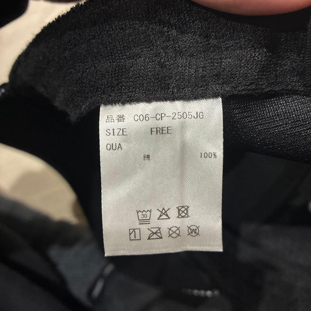 CRONOS ベースボールキャップ ブラック