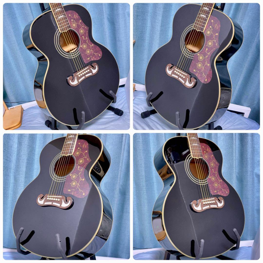 【牛骨☆ギブソン直系】Epiphone☆EJ200！ジャンボ！生アコギ！