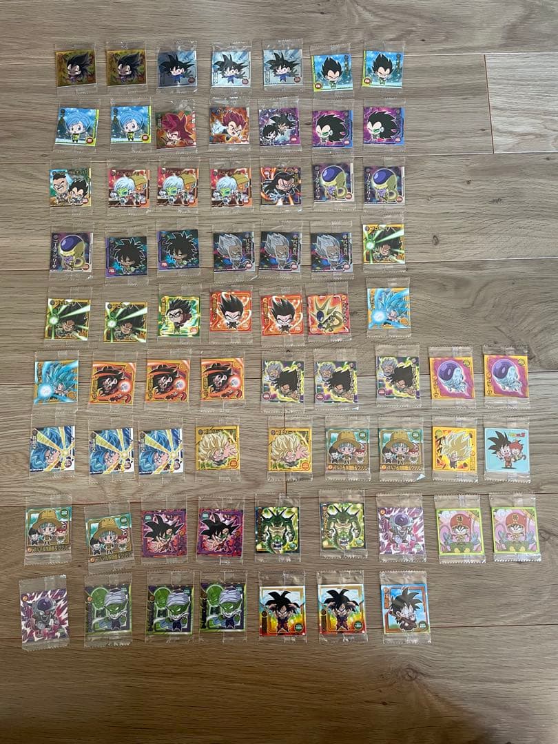 ドラゴンボールウエハースシール　118枚セット まとめ売り