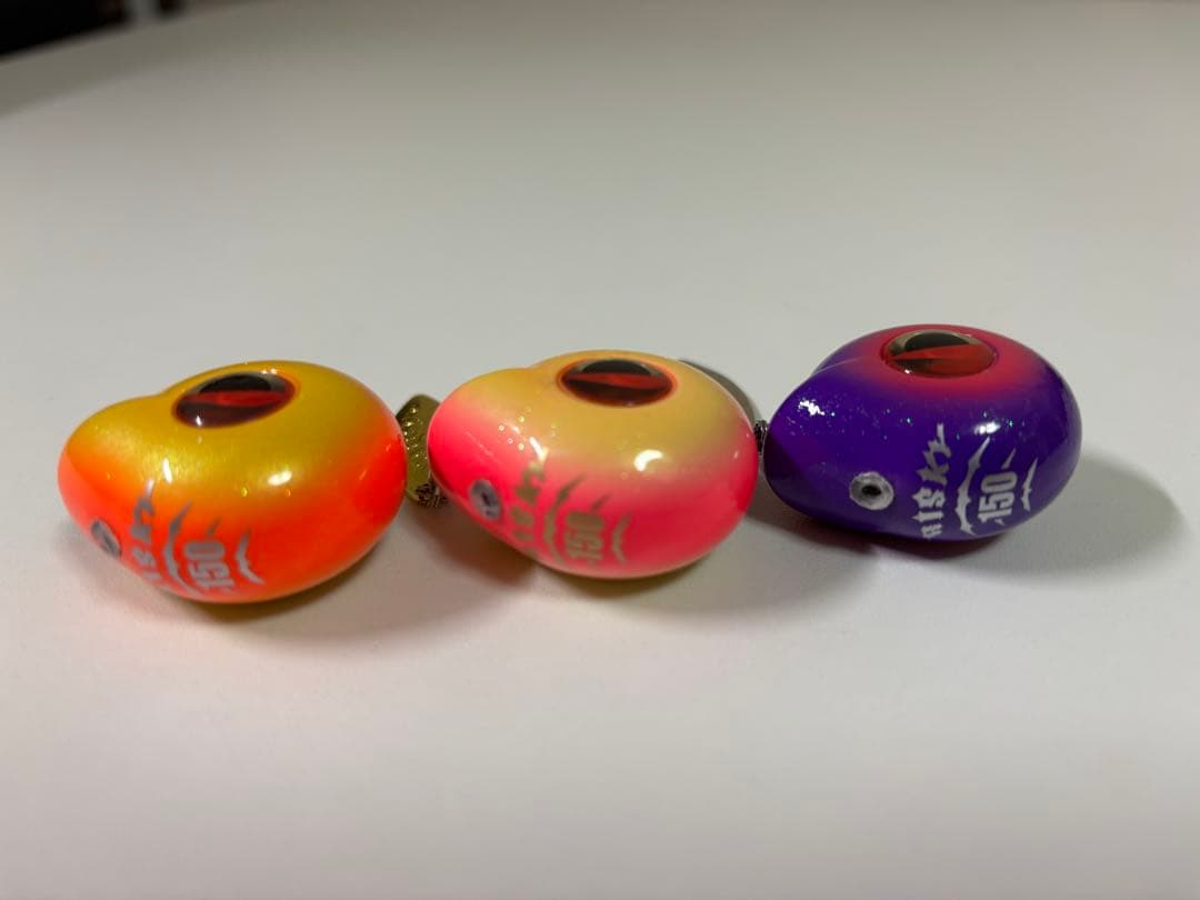 カンジ リスキータイリス 150g タイラバヘッド ３個セット